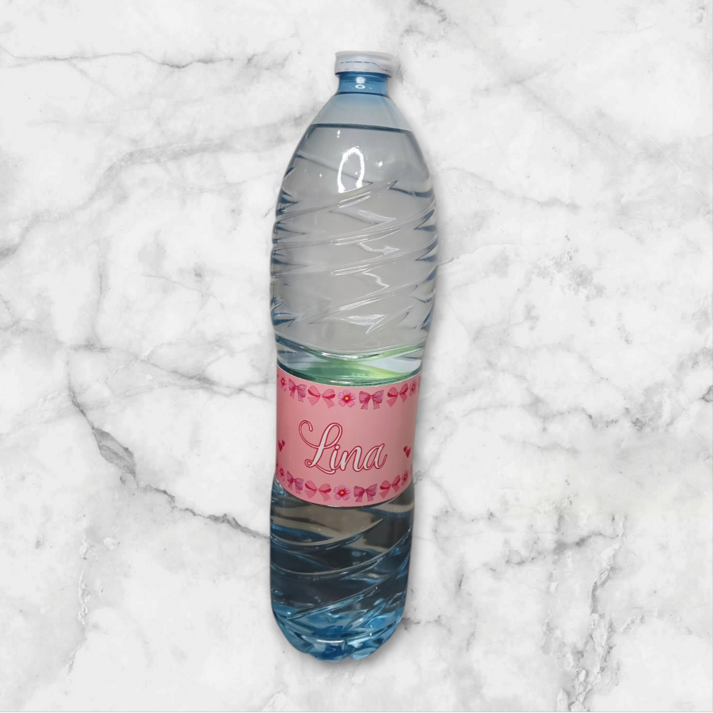 Etiquette pour bouteille d'eau 1,5 L
