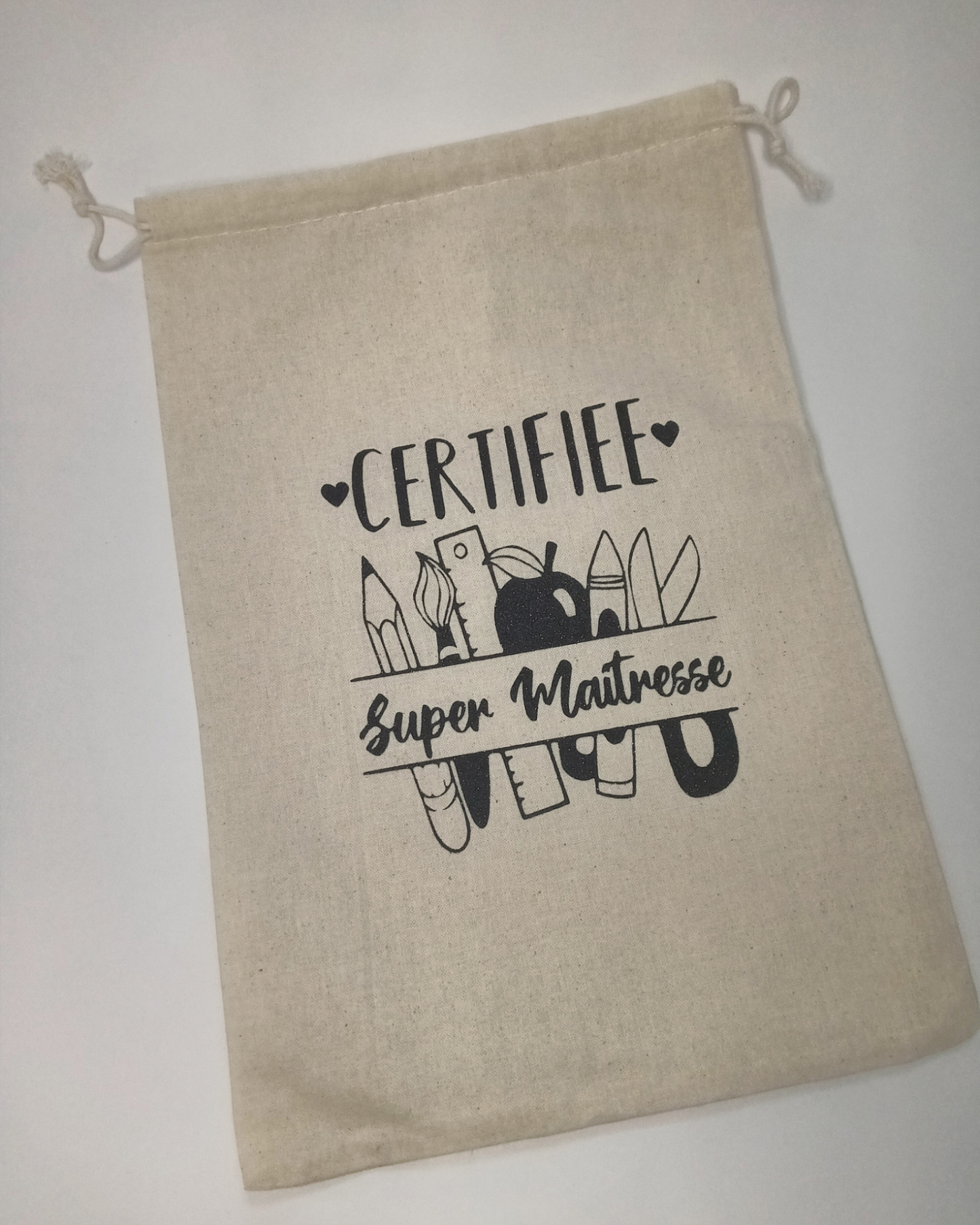Pochon seul "Super maîtresse"