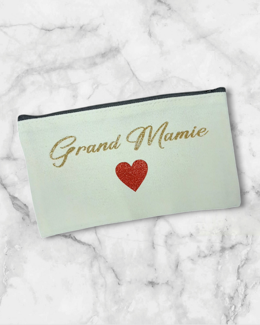 Pochette zippée